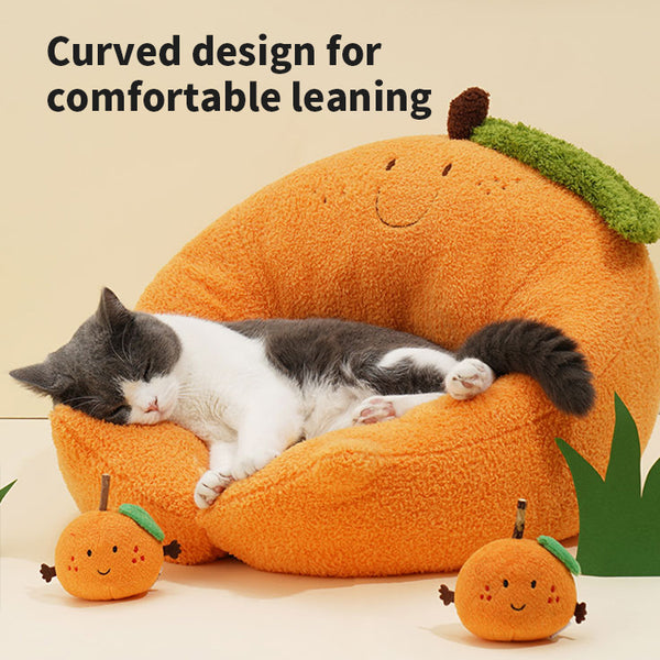 Orange Cat Bed-Large Size